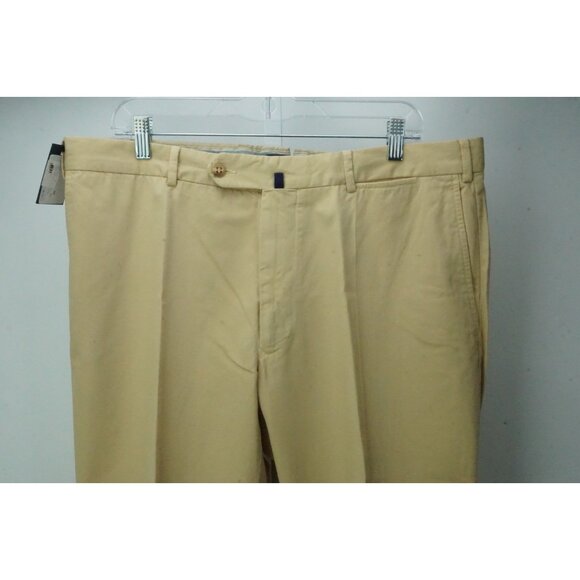 Incotex Khaki Brown 100% Cotton Chino Pants Trousers 56 EU Brand NEW